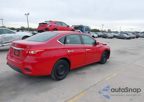 2016 Nissan Sentra Sv z USA, uszkodzony, nr VIN 3N1AB7AP7GL674116